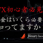 FX初心者の方がFXを始める時にお金はいくら必要か？FXの資金管理について解説しよう