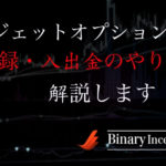 ジェットオプションの登録方法から入金と出金方法について解説！ジェットオプションを利用する注意点はあるか？