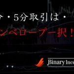 エンベロープを利用した勝てる攻略法とは？バイナリー1分と5分取引手法を解説！