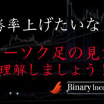 バイナリー初心者はローソク足の見方や形の特徴を覚えるべき？ローソク足を理解すると勝率が上がる理由とは？