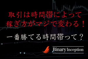 バイナリーオプション取引は時間帯で本当に稼ぎ方が変わるのか？勝率が高い時間帯とは？