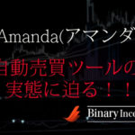 Amanda(アマンダ)自動売買ツールとは？使い方や設定を解説！口コミや評価は？勝率は高い？【検証】