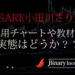 SARI(小田川さり)の使用チャートはデモか？教材やマウントレンジ手法の評判も解説！