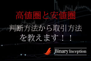 高値圏と安値圏の判断方法を解説！意味や取引手法についても解説！
