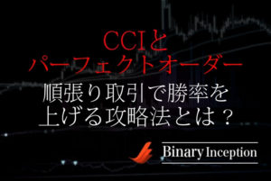 パーフェクトオーダーとCCIでバイナリー取引を攻略！順張りで勝率を上げる手法を解説！
