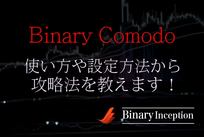 Binary Comodoインジケーターの使い方や設定方法からバイナリー攻略手法を解説！